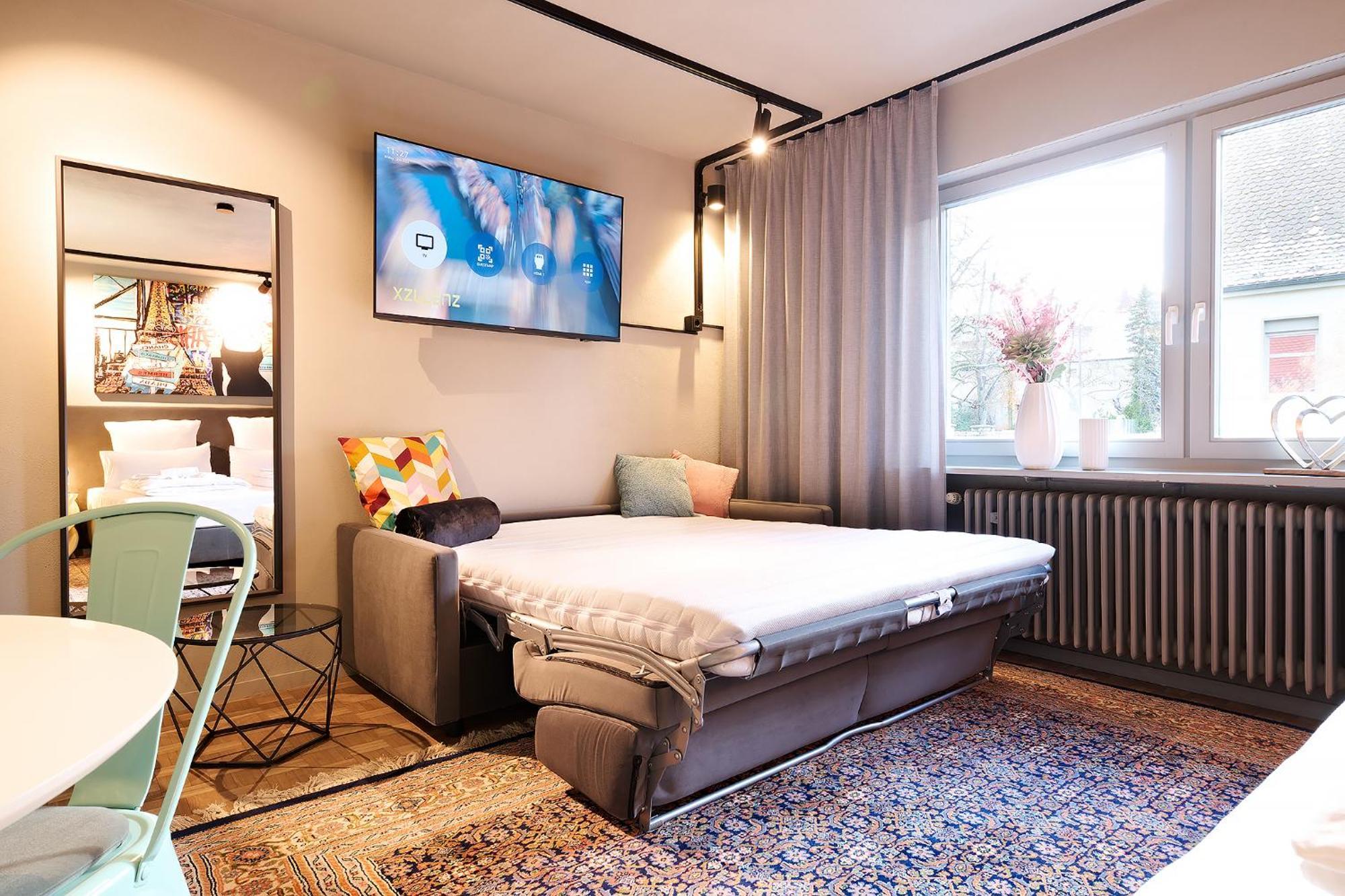 Xzllenz Kueche Bad S-Bahn Parken Smart-Tv Wellbeing Apartment Neunkirchen am Sand Стая снимка